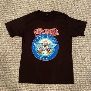 Vintage Aerosmith Aero Force One T-shirt 1993